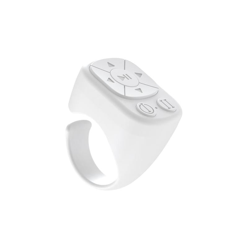 Wireless Remote Control Ring, Rechargeable Fingertip Wireless Scroll Clicker, Mini Bluetooth-Compatible Ring Finger Scroller Remote Control for Iphone Ipad Selfie, Tech Gadgets, Electronic Gadgets